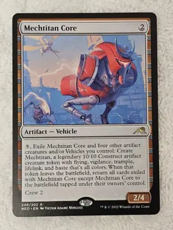 MTG Mechtitan Core #249 Kamigawa Neon Dynasty Magic Gathering Card Rare NM - Image 1