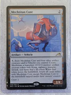 MTG Mechtitan Core #249 Kamigawa Neon Dynasty Magic Gathering Card Rare NM - Image 4