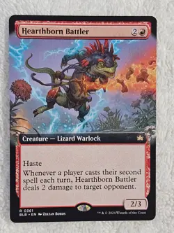 MTG Hearthborn Battler (Extended Art) #361 Bloomburrow (BLB) Magic Card Rare NM - Image 2