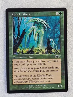 MTG Quick Sliver - Legions (LGN) #136 2003 Magic the Gathering Card Near Mint - Image 2