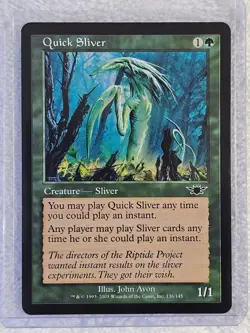 MTG Quick Sliver - Legions (LGN) #136 2003 Magic the Gathering Card Near Mint - Image 5