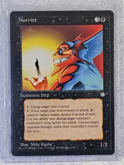 MTG Norritt - Ice Age (ICE) 1995 Magic the Gathering Card Near Mint - Image 5