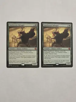 2x Sandstorm Salvager - Big Score - Near Mint - MTG - Image 1