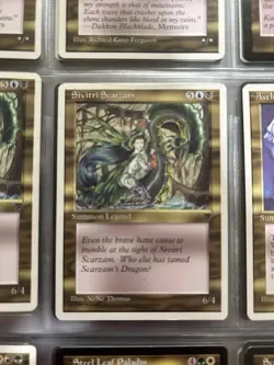 Sivitri Scarzam. MTG. Magic the Gathering. Mint Condition. Early 1990’s Edition - Image 1