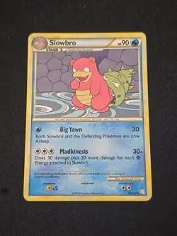 Slowbro 52/123 Heartgold & Soulsilver Regular Pokemon TCG Light Played Condition - Image 1