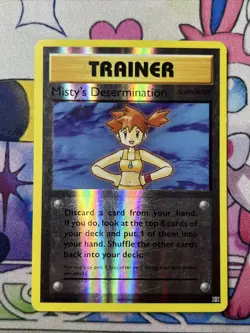 Misty's Determination 80/108 Pokemon XY Evolutions Reverse Holo HP - Image 1