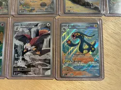 Lot Of 14 Illustration Rare - Pokemon Scarlet & Violet Black Bolt (All NM+) - Image 4