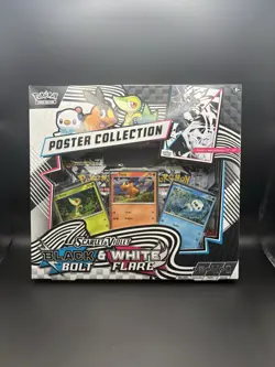 Pokemon TCG Scarlet & Violet 10.5 Unova Poster Collection Box. IN HAND - Image 1