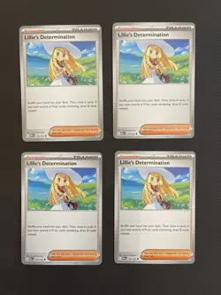 Lillie's Determination 119/132 Pokemon Mega Evolution 4x Playset - Image 1