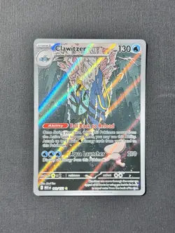 Clawitzer 141/132 Illustration Rare Pokemon TCG ME01: Mega Evolution - Near mint - Image 1