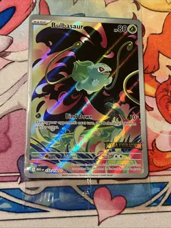 Pokemon Sealed Bulbasaur 133/132 Pokemon TCG Mega Evolution Stamped Promo Sealed - Image 1