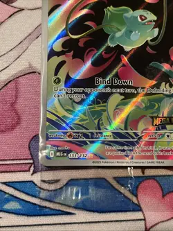 Pokemon Sealed Bulbasaur 133/132 Pokemon TCG Mega Evolution Stamped Promo Sealed - Image 5