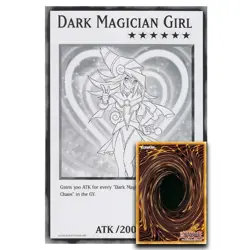 Yugioh Jumbo Oversized card Dark Magician Girl - sealed - deutsch - Image 1
