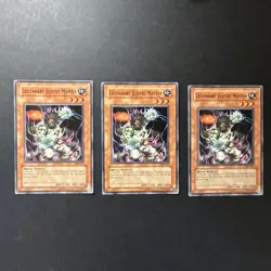 3x Legendary Jujitsu Master AST-017 Ancient Sanctuary-Unlimited NM Common Yugioh - Image 1