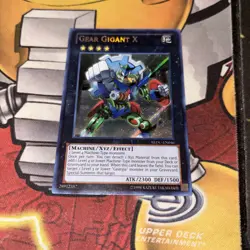 Yugioh! LP Gear Gigant X - REDU-EN046 - Secret Rare - Unlimited Edition NM - Image 1