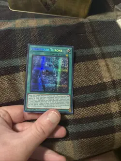 Nightmare Throne MP25-EN072 Prismatic Secret Rare Yugioh 2025 Mega-Pack Mint - Image 1