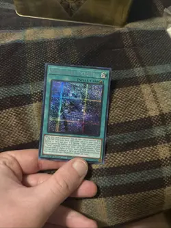 Nightmare Throne MP25-EN072 Prismatic Secret Rare Yugioh 2025 Mega-Pack Mint - Image 2