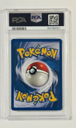 Articuno Holo Fossil 2/62 Pokemon Card Unlimited PSA 7 NM - Image 2