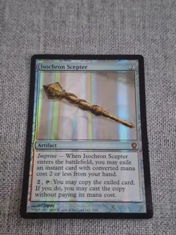 Isochron Scepter Mythic Magic the Gathering card - Image 1