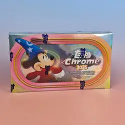 2025 TOPPS CHROME DISNEY HOBBY BOX 72 CARDS FACTORY SEALED - Image 1