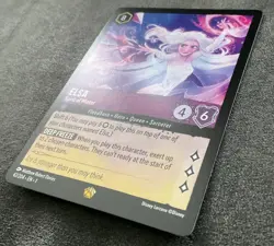 A DISNEY LORCANA THE FIRST CHAPTER LEGENDARY #42 ELSA SPIRIT OF WINTER CARD.L@@K - Image 4