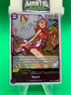 Nami PRB02-012 R One Piece Foil Card The Best Vol. 2 English - Image 1