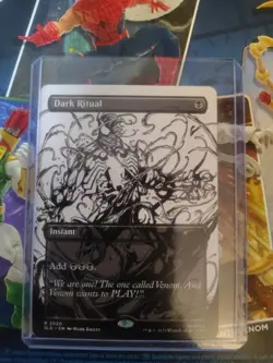 Secret Lair Black And White Dark Ritual x1 Magic Cards MTG Spider-Man - Image 1