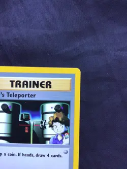 Pokemon Cards: Neo Genesis 1st Edition Uncommon: Bill's Teleporter 91/111 - Image 3