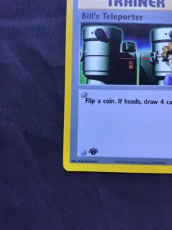 Pokemon Cards: Neo Genesis 1st Edition Uncommon: Bill's Teleporter 91/111 - Image 5