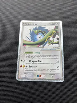 Pokemon Card Rayquaza EX 039 Holo Black Star Promo - Image 2