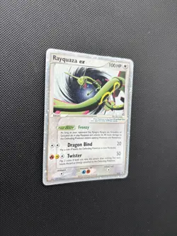 Pokemon Card Rayquaza EX 039 Holo Black Star Promo - Image 3