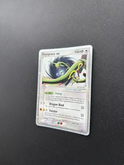 Pokemon Card Rayquaza EX 039 Holo Black Star Promo - Image 4