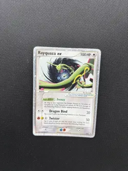 Pokemon Card Rayquaza EX 039 Holo Black Star Promo - Image 5