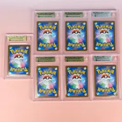 LOT OF 7 GRADED BECKETT AR CARDS POKEMON TCG DIFFERENT SETS 2021-2025 JAPANESE - Image 2