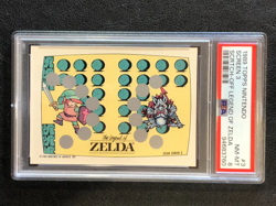 Legend of Zelda 1989 Topps Nintendo Scratch-Off PSA 8 Card Screen 3 - Image 1