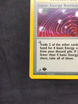 Pokemon Cards: Neo Genesis 1st Edition Rare: Super Energy Retrieval 89/111 - Image 5