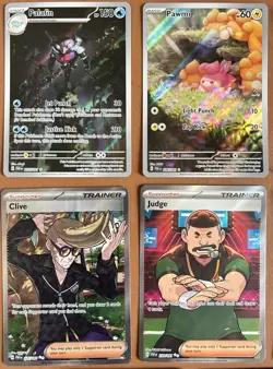 Pokemon TCG - Paldean Fates 8 Card Full Art Trainer and Illustration Rare Bundle - Image 2