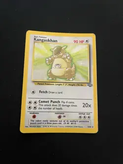 Kangaskhan 5/64 Jungle Set WOTC Pokemon Cards Vintage Holo Rare 3 - Image 1