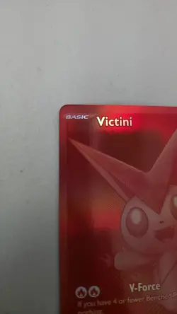 Red Victini Black Bolt 171/086 Pokemon Card English Near Mint - Image 2