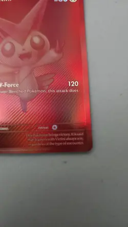 Red Victini Black Bolt 171/086 Pokemon Card English Near Mint - Image 5