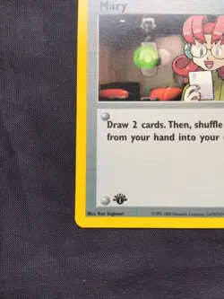 Pokemon Cards: Neo Genesis 1st Edition Rare: Mary 87/111 - Image 5