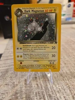 Pokemon 2000 Team Rocket Dark Magneton Holo Card 11/82 Excellent Condition NM-MT - Image 1