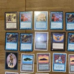 Lot of Vintage Magic Cards Including Beta Edition Meekstone and More - Image 4