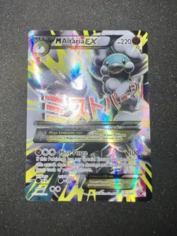 Mega Altaria EX Fates Collide Holo Full Art Ultra Rare Card #121/124 NM - Image 1