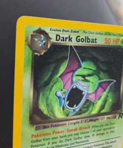 Dark Golbat 7/82 Holo | Team Rocket Unlimited Vintage Pokemon Card | LP - Image 4