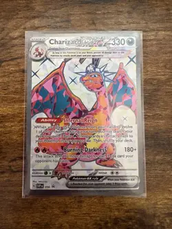 Pokemon TCG Charizard ex 056 Sv: Scarlet & Violet Promo Card - Image 1
