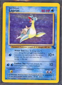 Pokemon Cards - Lapras 10/62 - Fossil Set - eBay Live Sun 12th 6:30pm - Image 1