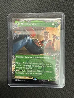 MTG Spider-Man Miles Morales Borderless Non Foil English - Image 3