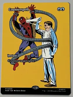 MTG Marvel Universe Counterspell Instant MYTHIC REGULAR #0009 - Image 1