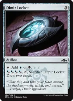 1x Dimir Locket - Foil MTG Guilds of Ravnica NM Magic Foil - Image 1